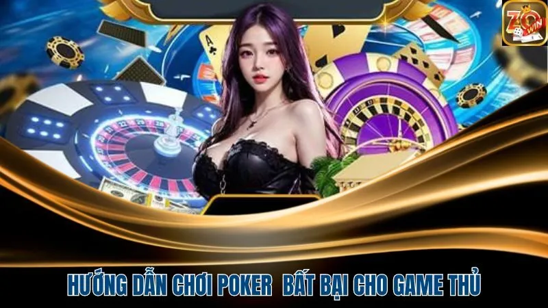 Hướng dẫn chơi Poker bất bại dành cho cược thủ